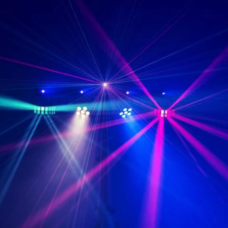 Partylicht-Stativ mieten: All-in-One-Lichtshow
