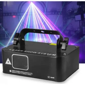 Lichttechnik mieten: Professionelles Laserlicht mit Nebelmaschine