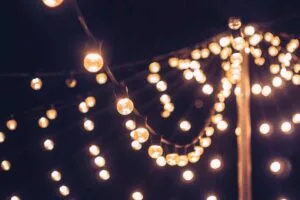 Einsatz der Lichterketten
