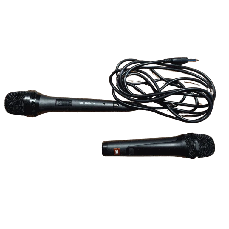Kabel- und Funk-Mikrofon