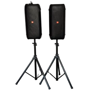 Musikboxen mit Stativ mieten