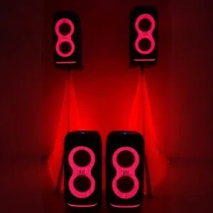 4 JBL Partyboxen mieten
