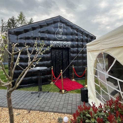 Pop Up Disco mit Festzelt