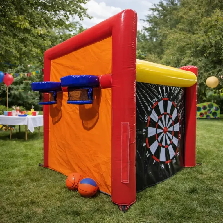 4-in-1 Spielewürfel mieten Kindergeburtstag, Einschulung, Vereinsfest