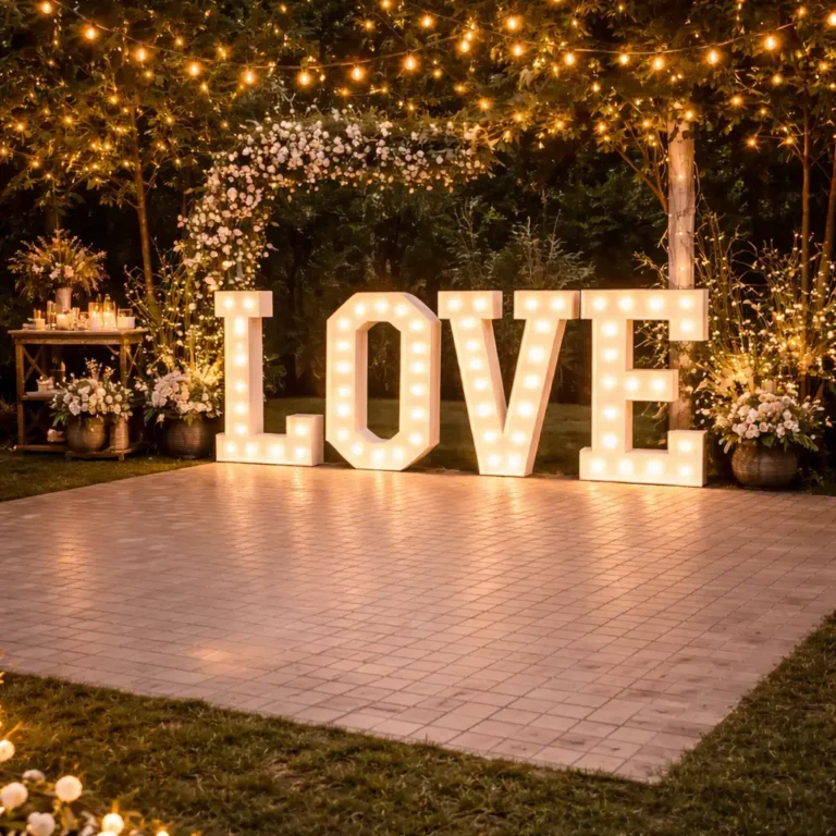 XXL LOVE mieten Hochzeit