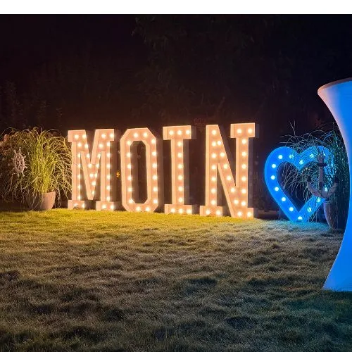 XXL Wunschschriftzug MOIN