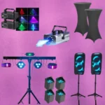 Partypaket L mieten (Licht, Sound, Nebel, Ambiente)